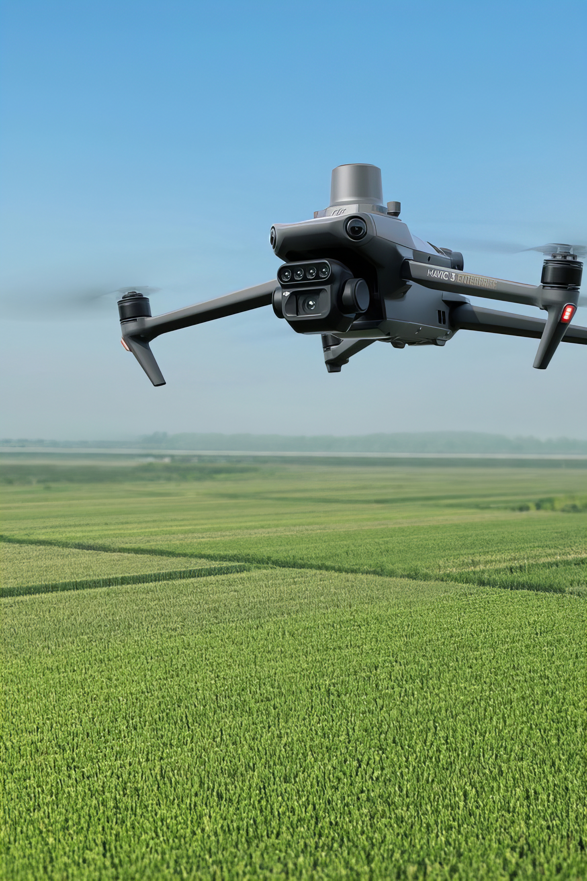 DJI Drone in air